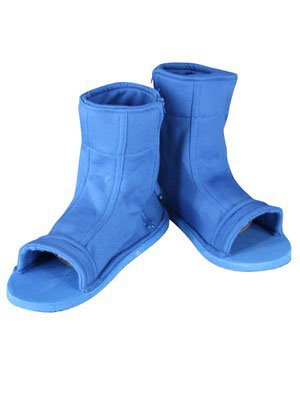 0105 Naruto Hyuga Neji Cosplay Blue Boots